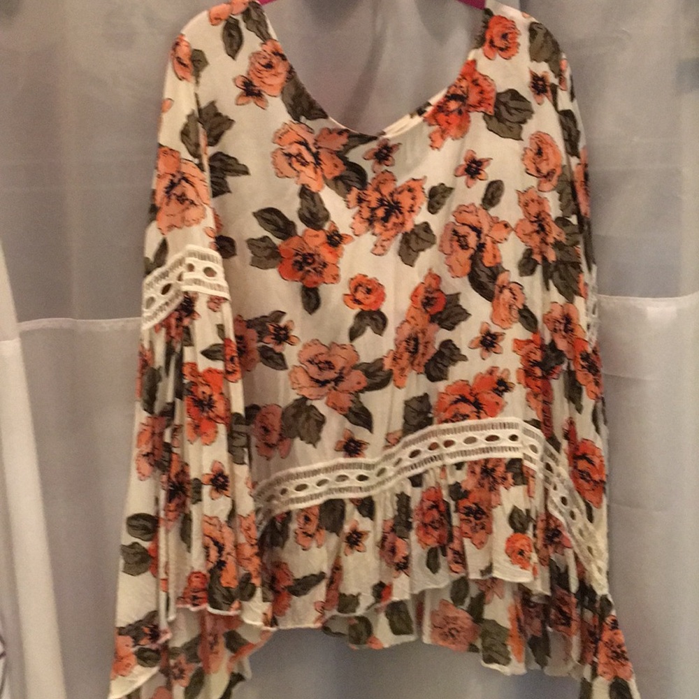 Laurie Felt boho top. Plus size